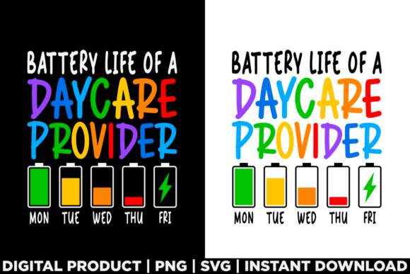 Battery Life of Daycare Provider