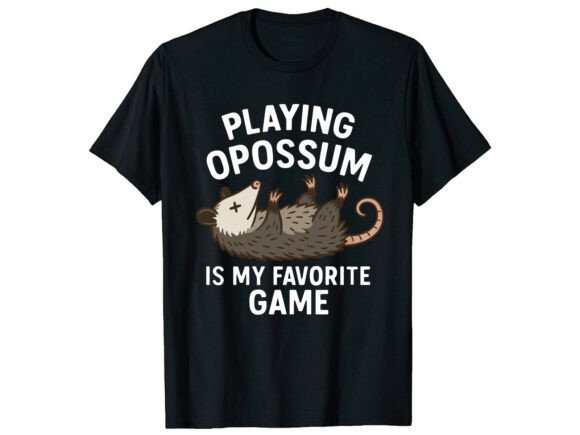 Funny Opossum T-Shirt Graphics