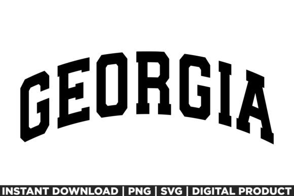 Georgia USA City State Shirt SVG PNG Graphics
