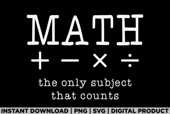 Math Shirts: Graphics for T-Shirt Designs