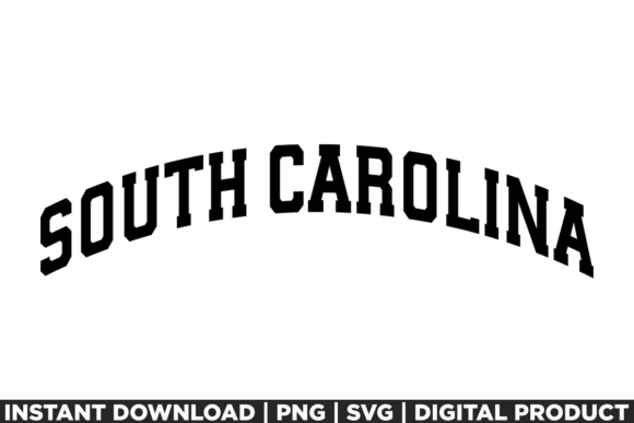 South Carolina USA City Shirt SVG PNG Graphics