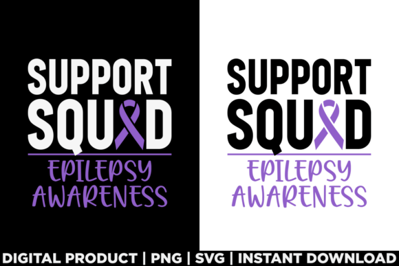 Support Squad Epilepsy Awareness Month Graphics