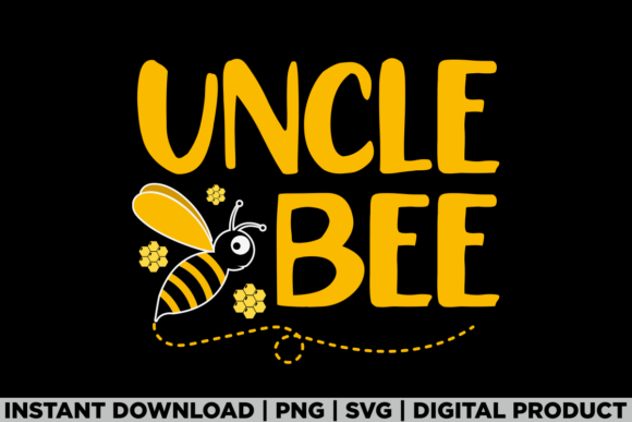 Uncle Bee Family Matching Beekeeping Graphics